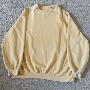Yellow Levi’s crewneck